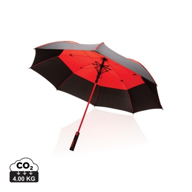 Logotrade business gift image of: 27" Impact AWARE™ RPET 190T auto open stormproof umbrella