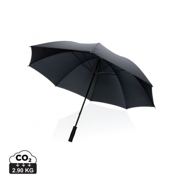 Logo trade business gift photo of: 30" Impact AWARE™ RPET 190T Storm proof umbrella