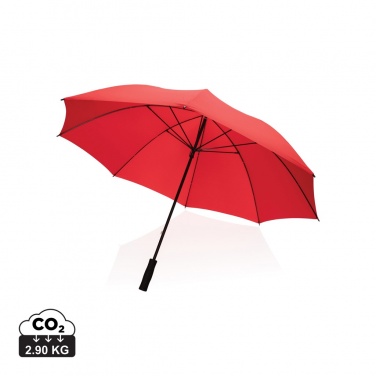 Logo trade promotional giveaway photo of: 30" Impact AWARE™ RPET 190T Storm proof umbrella