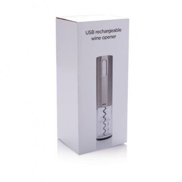 Logotrade promotional merchandise photo of: Electric wine opener - USB rechargeable