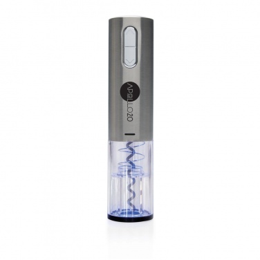 Logo trade corporate gift photo of: Electric wine opener - USB rechargeable