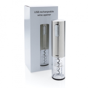 Logotrade promotional merchandise photo of: Electric wine opener - USB rechargeable