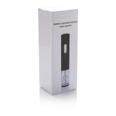 Logo trade promotional gifts picture of: Electric wine opener - battery operated