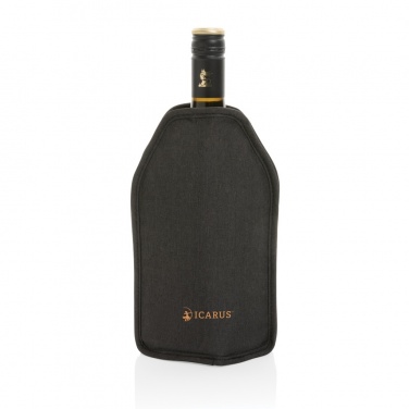 Logo trade promotional gifts image of: Vino AWARE™ RPET wine cooler sleeve