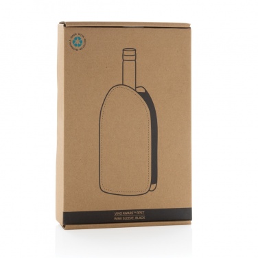 Logotrade promotional giveaway image of: Vino AWARE™ RPET wine cooler sleeve