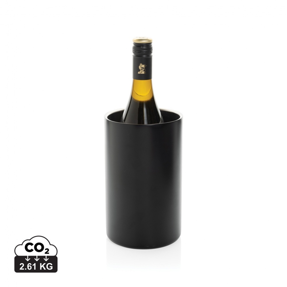 Logotrade promotional product picture of: Vino RCS certified recycled stainless steel wine bucket