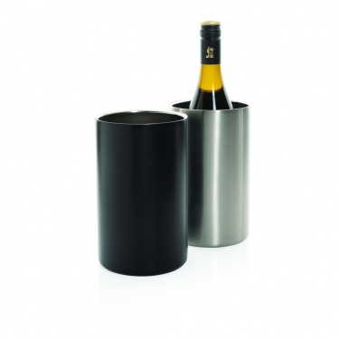 Logo trade advertising products picture of: Vino RCS certified recycled stainless steel wine bucket