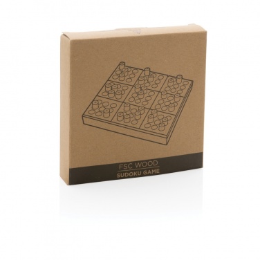 Logotrade advertising product image of: Wooden Sudoku game