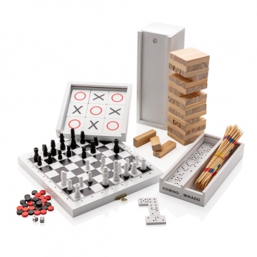 Logo trade promotional merchandise image of: Deluxe 3-in-1 boardgame in box