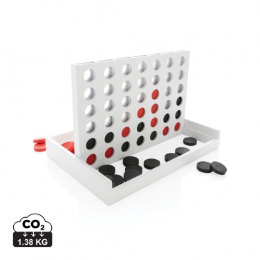 Logotrade advertising products photo of: Connect four wooden game