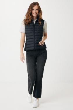 Logo trade corporate gifts image of: Iqoniq Meru women recycled polyester bodywarmer