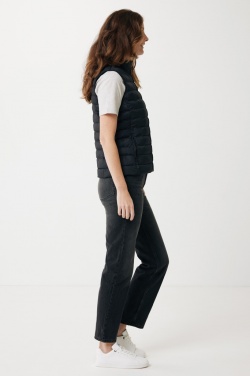 Logo trade promotional product photo of: Iqoniq Meru women recycled polyester bodywarmer