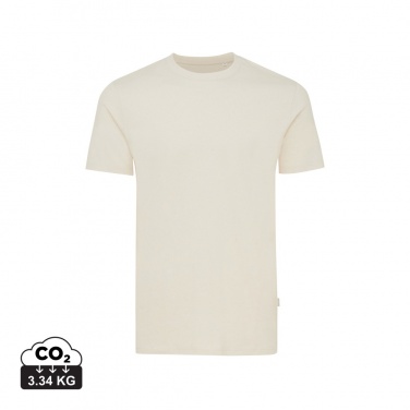 Logo trade promotional gift photo of: Iqoniq Manuel recycled cotton t-shirt undyed