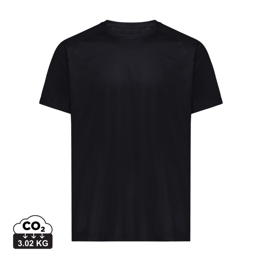 Logo trade advertising products image of: Iqoniq Tikal recycled polyester quick dry sport t-shirt