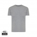 Iqoniq Brett recycled cotton t-shirt, light heather anthracite