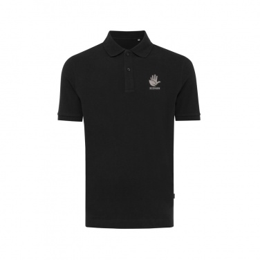 Logo trade promotional giveaways picture of: Iqoniq Yosemite recycled cotton pique polo