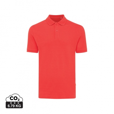 Logo trade promotional merchandise picture of: Iqoniq Yosemite recycled cotton pique polo