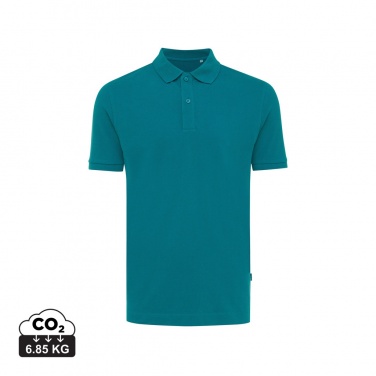 Logo trade business gift photo of: Iqoniq Yosemite recycled cotton pique polo