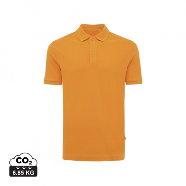 Logo trade promotional giveaways picture of: Iqoniq Yosemite recycled cotton pique polo