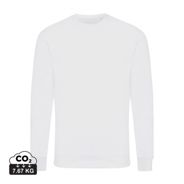 Logo trade promotional products image of: Iqoniq Zion recycled cotton crew neck