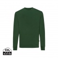 Iqoniq Zion recycled cotton crew neck, forest green