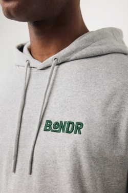 Logo trade promotional products image of: Iqoniq Torres recycled cotton hoodie undyed