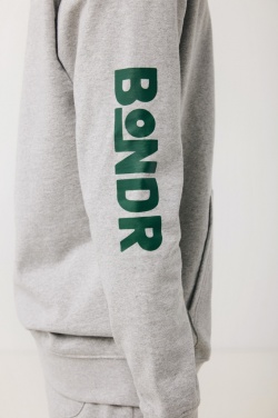 Logotrade advertising products photo of: Iqoniq Torres recycled cotton hoodie undyed