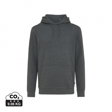 Logo trade promotional merchandise photo of: Iqoniq Torres recycled cotton hoodie undyed