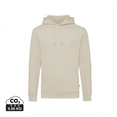 Logo trade promotional product photo of: Iqoniq Torres recycled cotton hoodie undyed