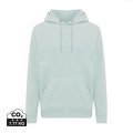 Iqoniq Trivor recycled polyester microfleece hoodie, iceberg green