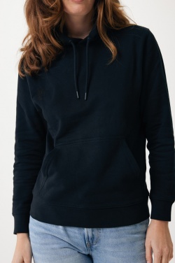 Logo trade promotional items picture of: Iqoniq Rila lightweight recycled cotton hoodie