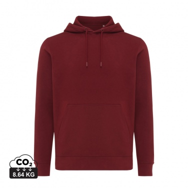 Logo trade promotional giveaways picture of: Iqoniq Rila lightweight recycled cotton hoodie