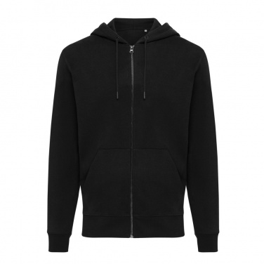 Logotrade promotional product picture of: Iqoniq Abisko recycled cotton zip through hoodie