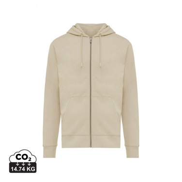 Logotrade promotional item picture of: Iqoniq Abisko recycled cotton zip through hoodie