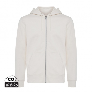 Logo trade advertising products picture of: Iqoniq Abisko recycled cotton zip through hoodie