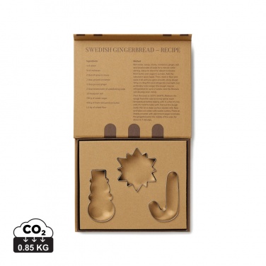 Logo trade promotional merchandise photo of: VINGA Classic cookie cutter 3-piece set