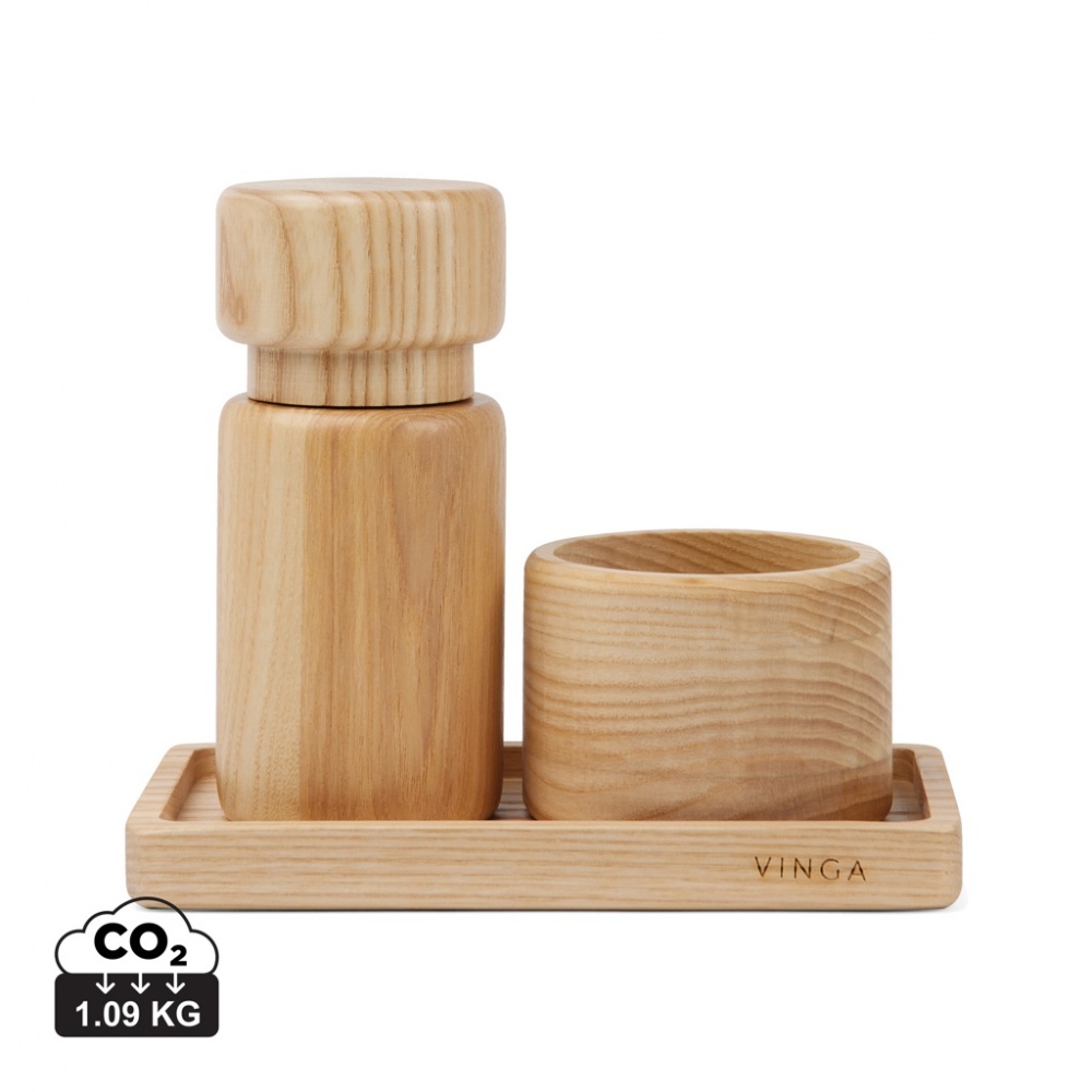 Logotrade promotional gift image of: VINGA Retro salt & pepper set