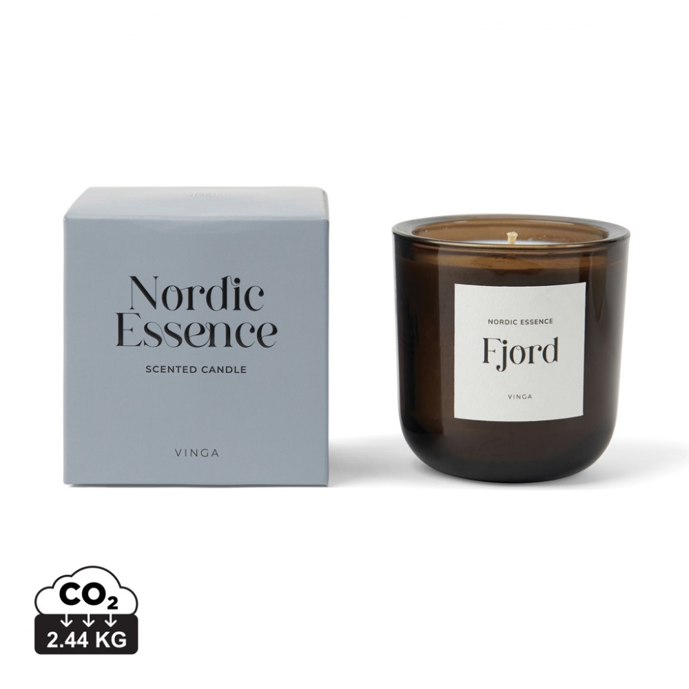 Logo trade promotional merchandise picture of: Nordic essence scented candle large