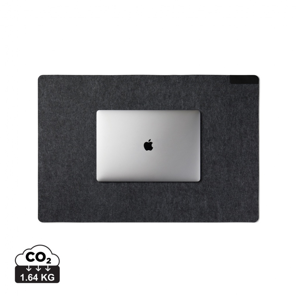 Logotrade promotional product image of: VINGA Albon GRS recycled felt desk pad