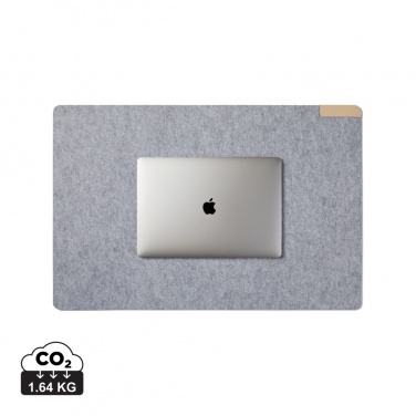 Logo trade promotional gift photo of: VINGA Albon GRS recycled felt desk pad