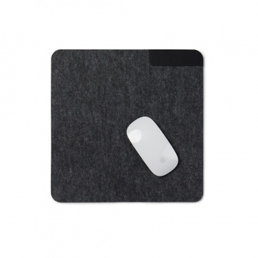 Logo trade advertising products image of: VINGA Albon GRS recycled felt mouse pad