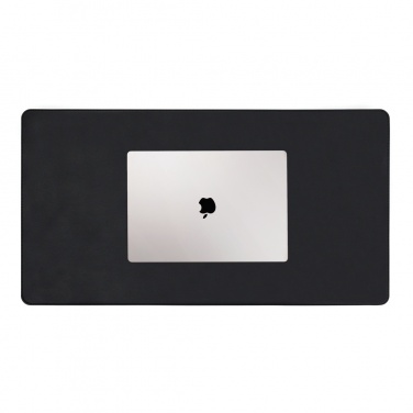 Logo trade corporate gifts picture of: VINGA Timo PU RCS RPET desk pad