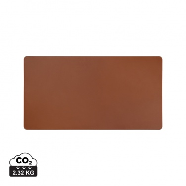 Logo trade promotional gifts image of: VINGA Timo PU RCS RPET desk pad