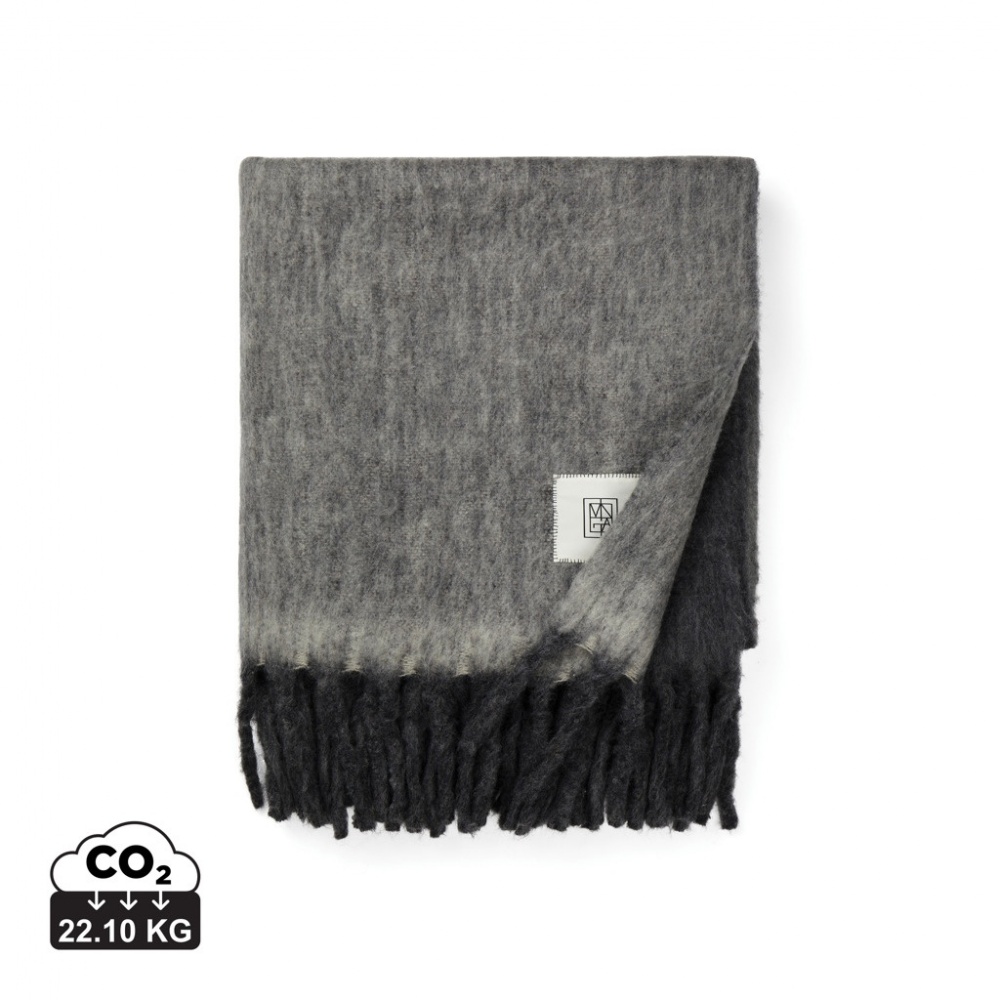 Logotrade corporate gift picture of: Vinga Saletto wool blend blanket