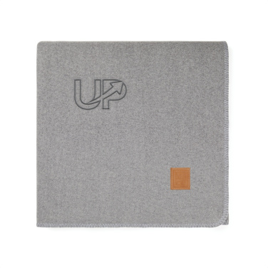 Logo trade promotional gifts picture of: VINGA Moulton GRS RPET blanket