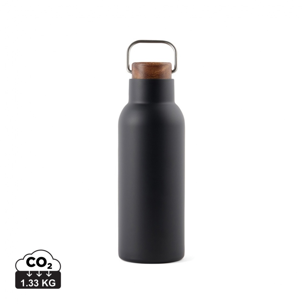 Logo trade advertising product photo of: VINGA Ciro RCS recycled vacuum bottle 580ml