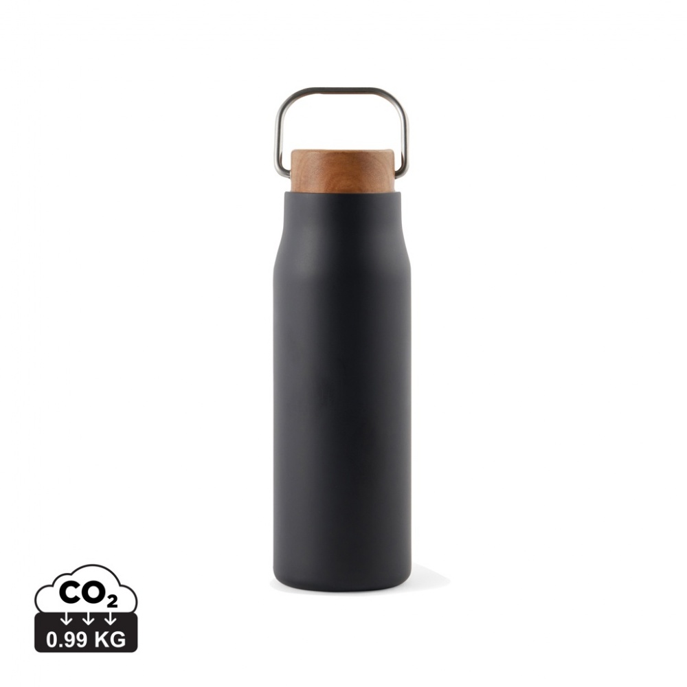 Logo trade promotional giveaways picture of: VINGA Ciro RCS recycled vacuum bottle 300ml