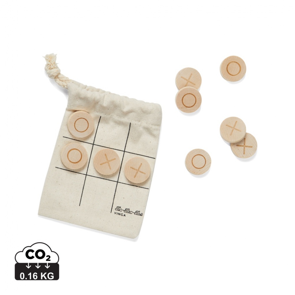 Logo trade corporate gifts picture of: VINGA Tic-tac-toe mini game