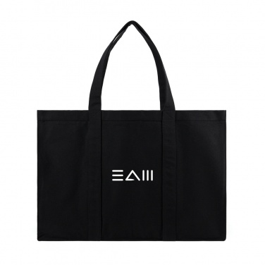 Logo trade business gifts image of: VINGA Hilo AWARE™ recycled canvas maxi tote bag