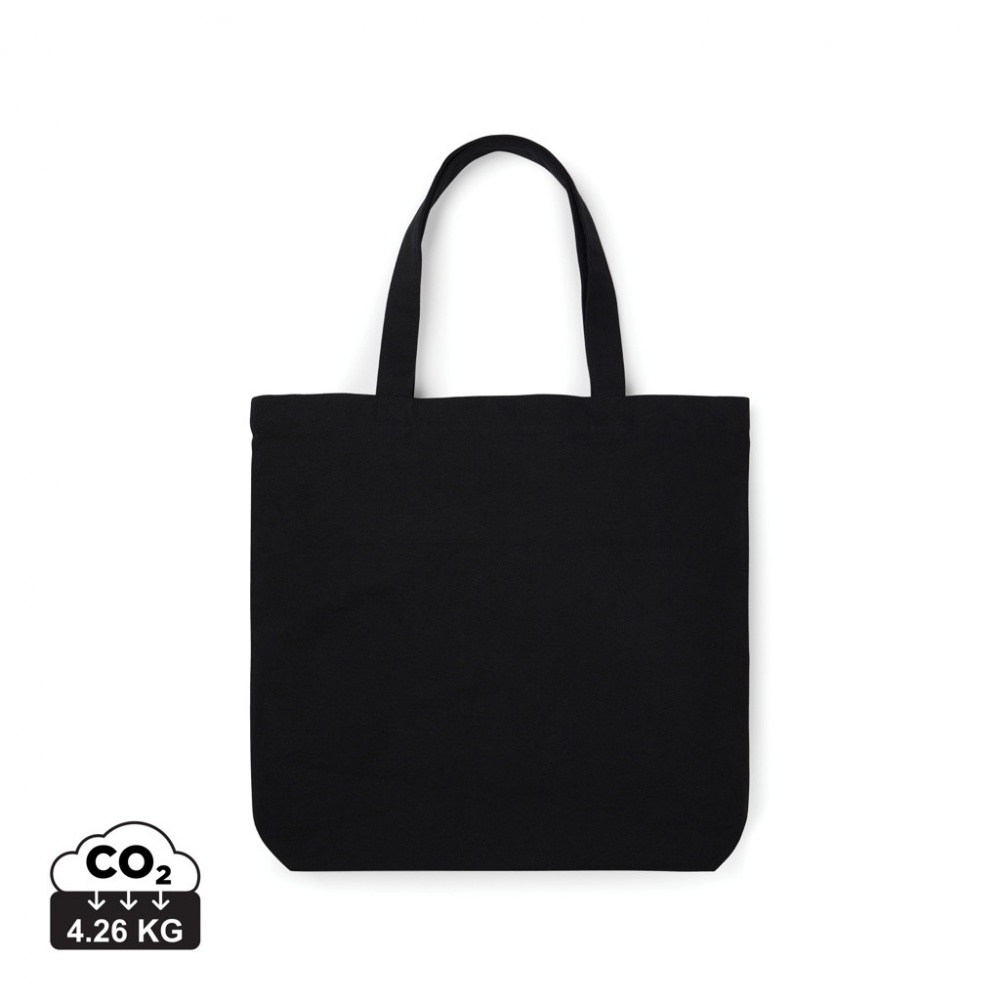 Logo trade corporate gifts picture of: VINGA Hilo AWARE™ recycled canvas tote bag